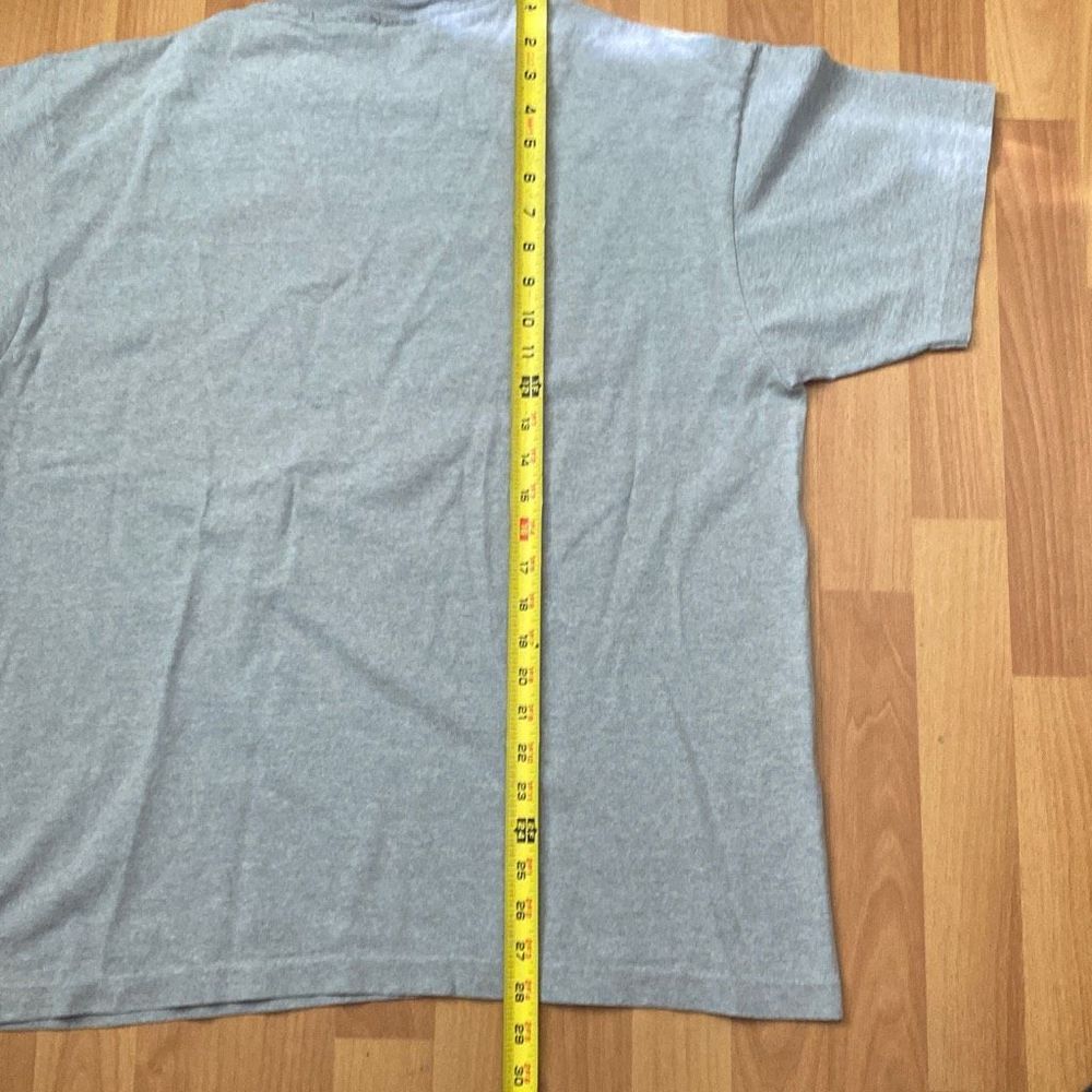 Vintage DKNY Jeans Gray Short Sleeve T Shirt Single Stitch Men Large - Picture 6 of 6
